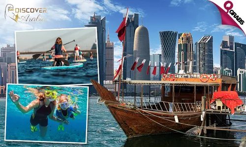 Dhow Cruise, Snorkeling, Paddleboarding, & Kayaking + Unlimited Refreshments & More!